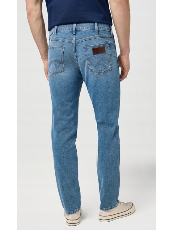 Wrangler Wrangler Jeans Larston Blu Slim Fit