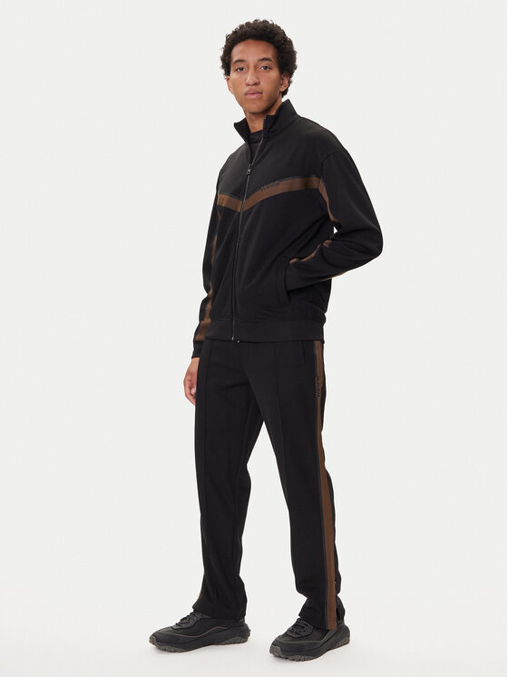 HUGO HUGO Donji dio trenerke Derwent 50542819 Crna Regular Fit