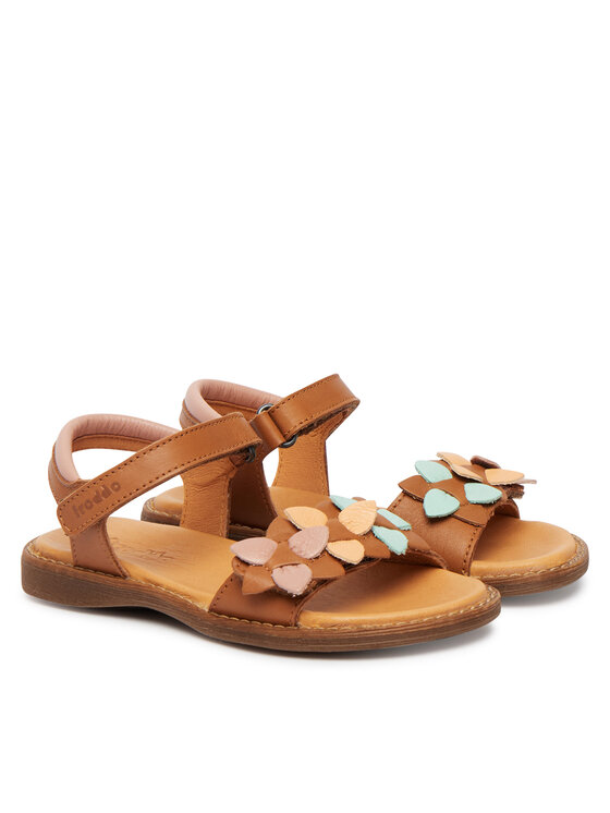 Froddo Froddo Сандали Lorine Flowers G3150251-41 M Кафяв
