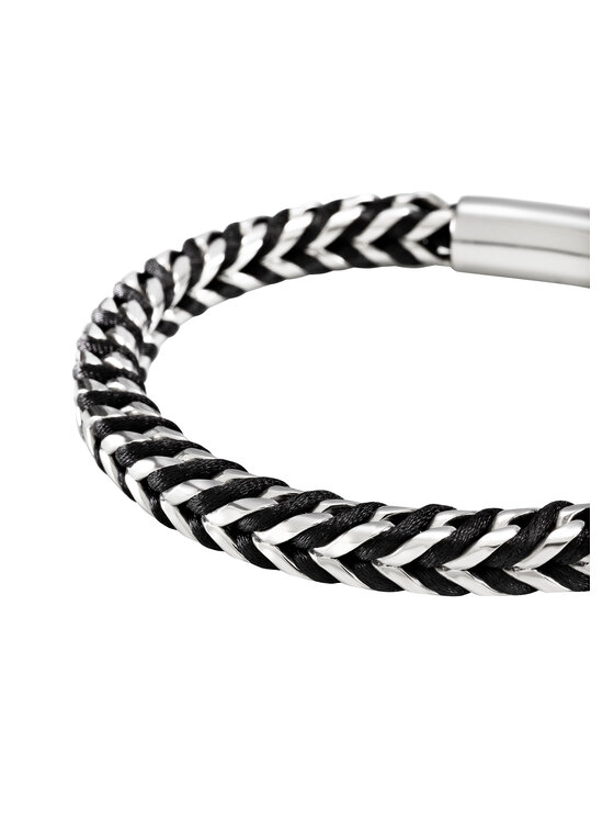 Breil Breil Bransoletka SHACKLE Czarny