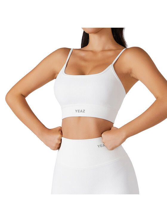 Yeaz Yeaz Top TOUJOURS Biały Slim Fit