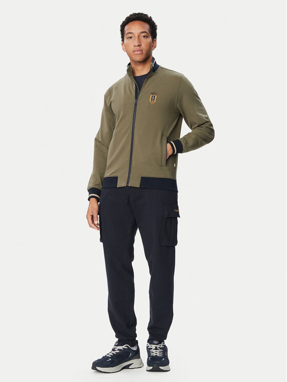 Aeronautica Militare Aeronautica Militare Суитшърт 262FE2089UF00662 Каки Regular Fit