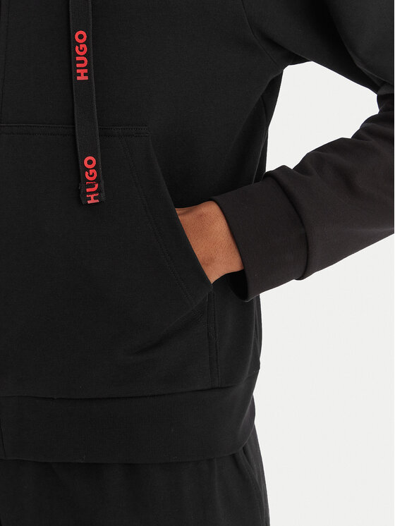 HUGO HUGO Mikina 50556350 Čierna Regular Fit