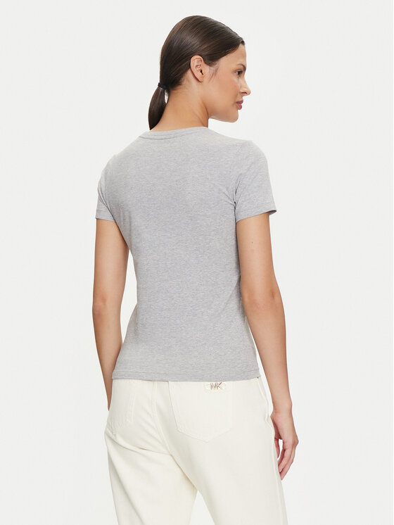 Guess Jeans Guess Jeans T-Shirt W4YI01 J1314 Szary Slim Fit
