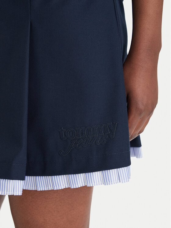 Tommy Jeans Tommy Jeans Kasdieninė suknelė DW0DW22759 Tamsiai mėlyna Regular Fit