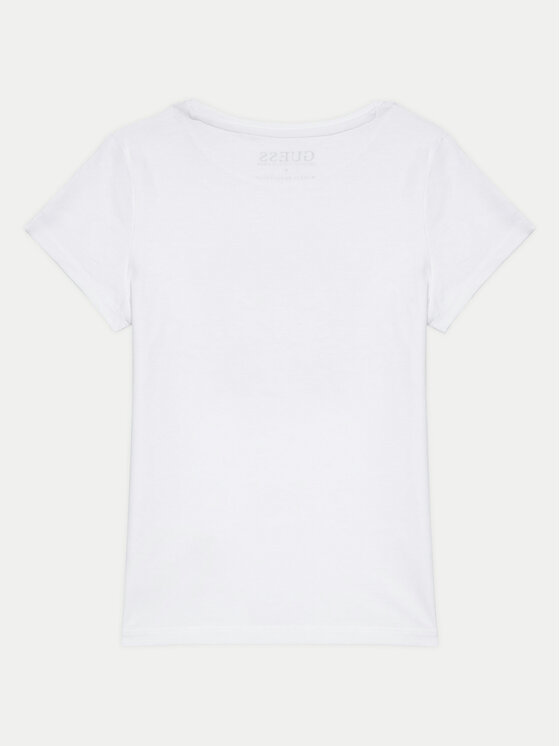 Guess Guess Футболка J4BI25 J1314 Білий Regular Fit
