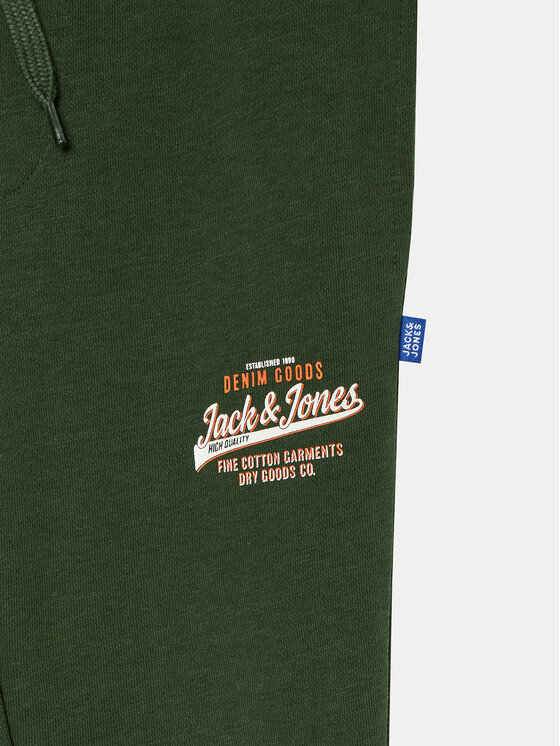 Jack&Jones Junior Jack&Jones Junior Donji dio trenerke Logo 12258851 Zelena Slim Fit