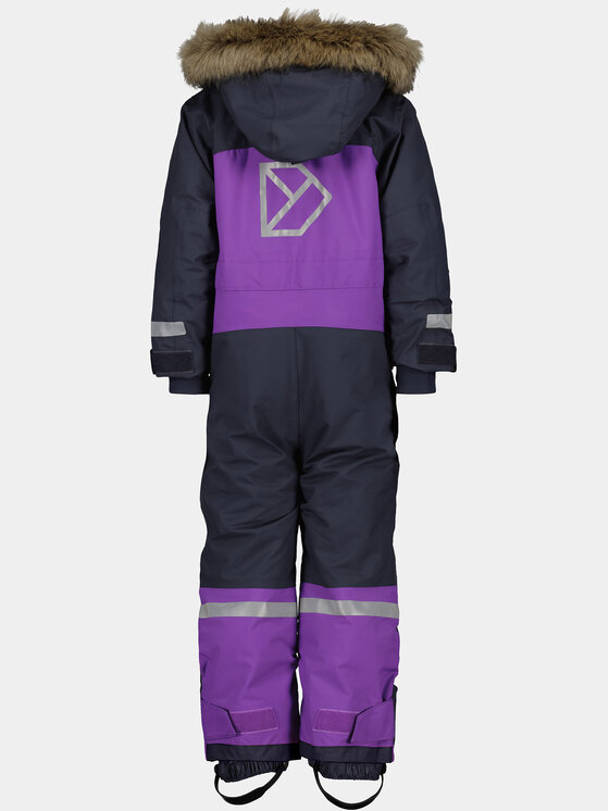 Didriksons Didriksons Зимен детски гащеризон Bjärven Kds Cover 2 504966 Розов Regular Fit