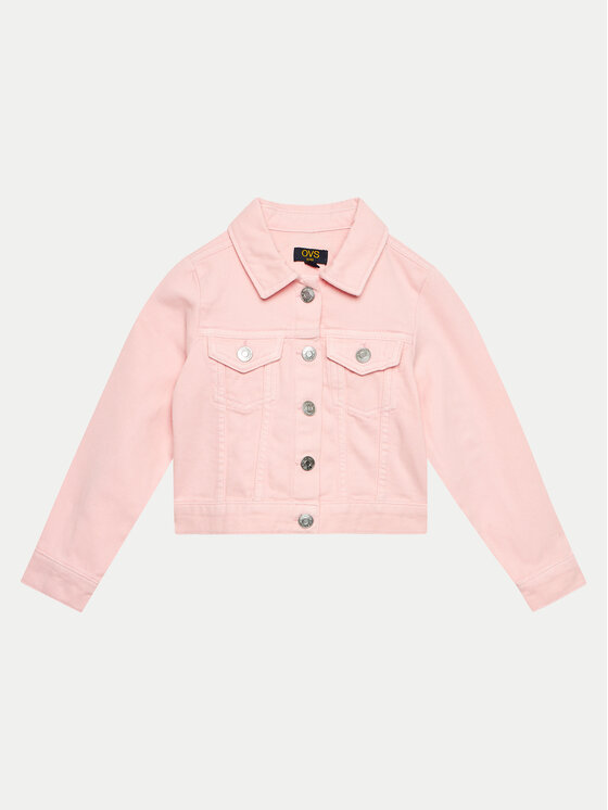 OVS OVS Τζιν μπουφάν 1941949 Ροζ Regular Fit