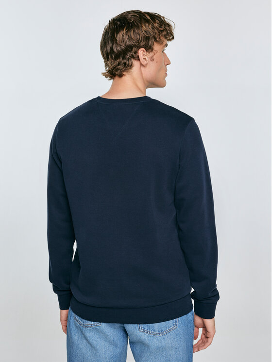 BIG STAR BIG STAR Bluza DANIEL Granatowy Basic Fit
