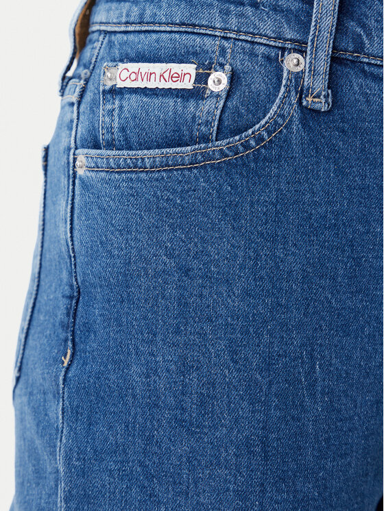 Calvin Klein Jeans Calvin Klein Jeans Džínsy J20J225505 Modrá Mom Fit