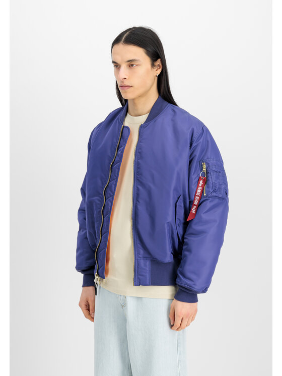 Alpha Industries Alpha Industries Kurtka bomber MA-1 Heritage Bomber Jacket Fioletowy Core Fit