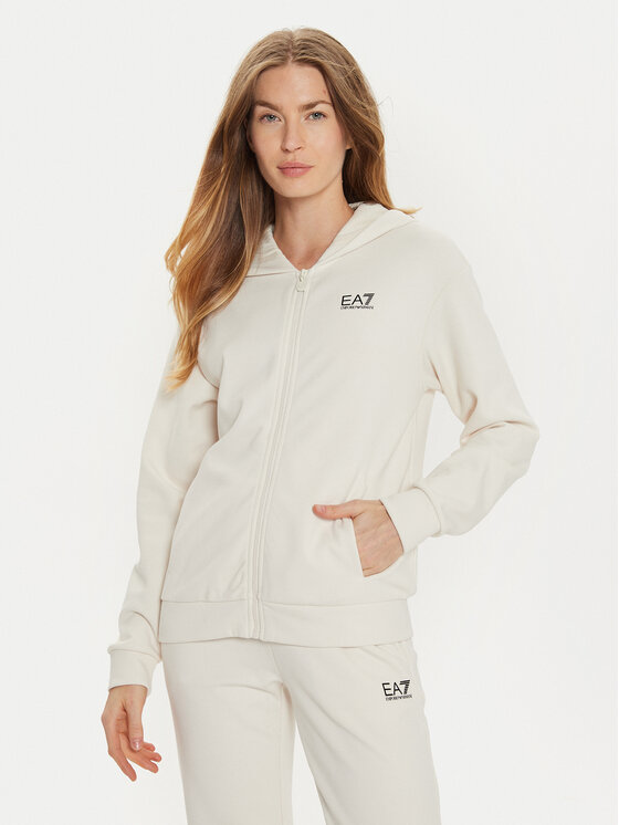 EA7 Emporio Armani EA7 Emporio Armani Trenerka 6DTV57 TJQLZ 1120 Bež Regular Fit