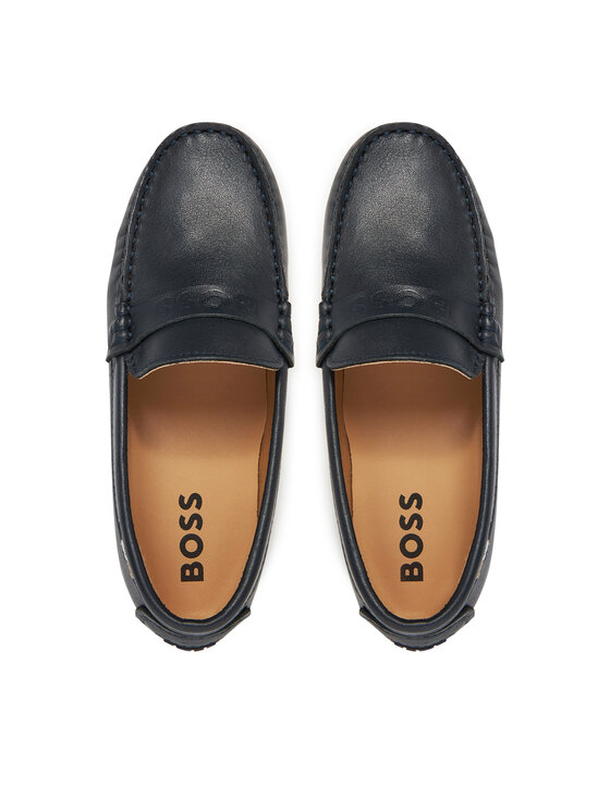 BOSS BOSS Mokasinke J51651 M Tamnoplava