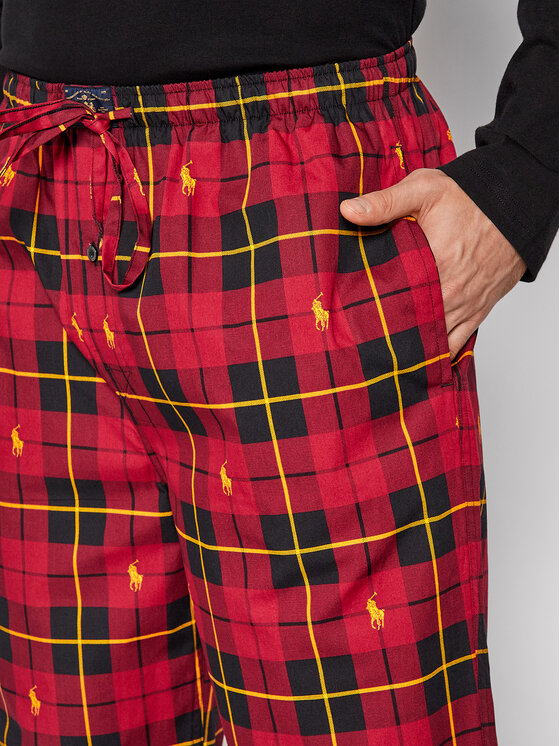 Polo Ralph Lauren Polo Ralph Lauren Pižama Sle 714843423001 Juoda