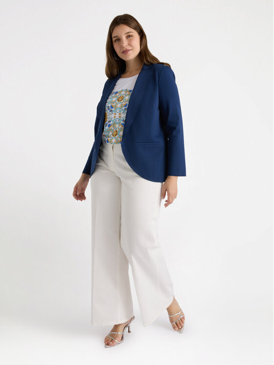 Fiorella Rubino Fiorella Rubino Felpa G843L108814N034 Blu Regular Fit
