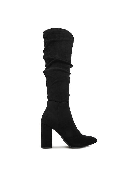 DeeZee DeeZee Čižmy SQ856-2-BLACK SU Čierna