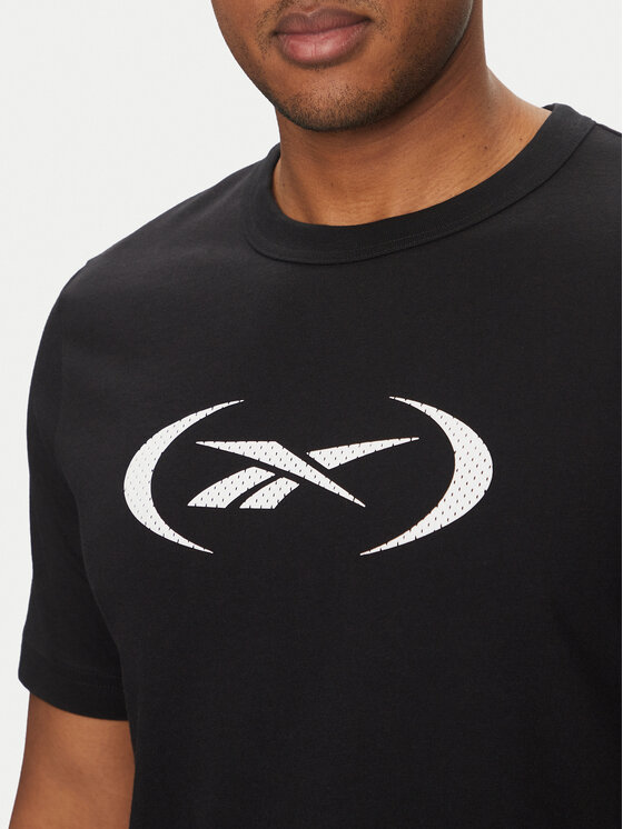 Reebok Reebok T-Shirt 100214159 Černá Regular Fit