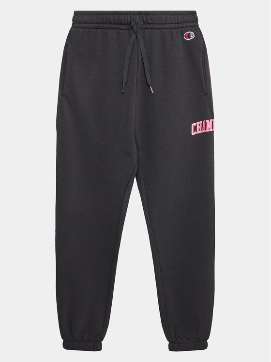 Champion Champion Pantaloni trening Bookstore 404656 Negru Regular Fit