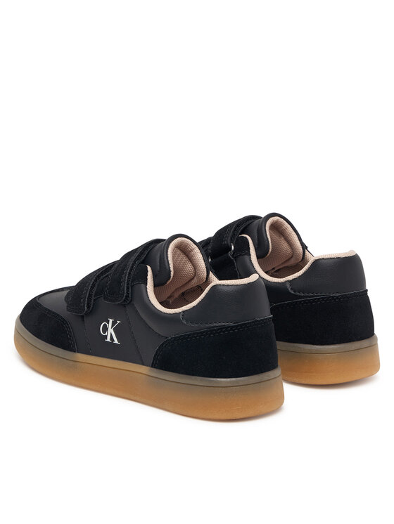 Calvin Klein Calvin Klein Superge Low Cut Velcro Sneaker V1X9-83443-0318 S Črna