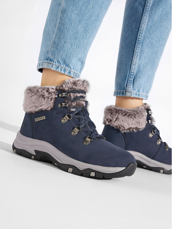 Skechers Skechers Ghete Falls Finest 167178/NVY Bleumarin