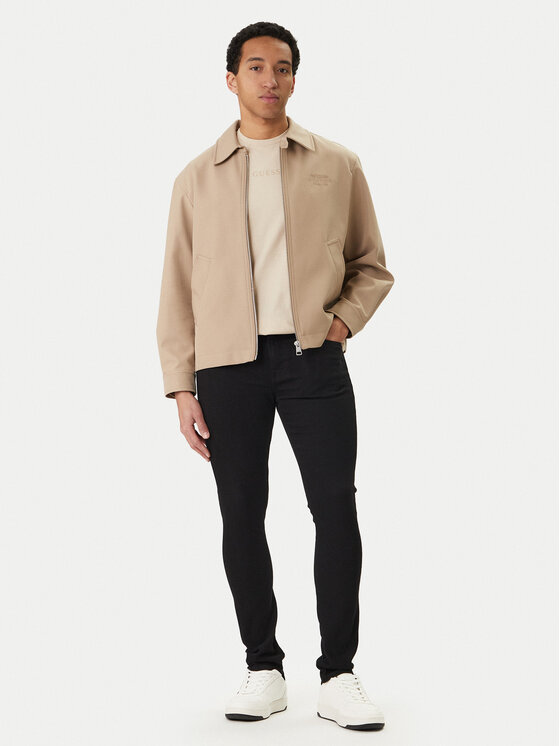 Guess Guess Džinsai Chris M2YA27 D4Q51 Juoda Super Skinny Fit