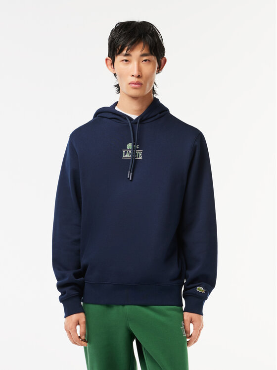 Lacoste navy clearance blue hoodie