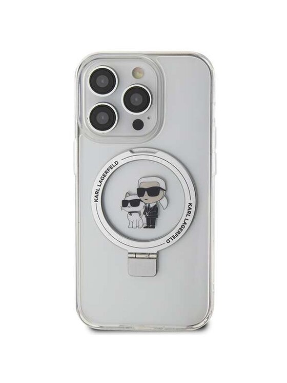 KARL LAGERFELD KARL LAGERFELD Etui na telefon Apple iPhone 15 Pro Max Biały