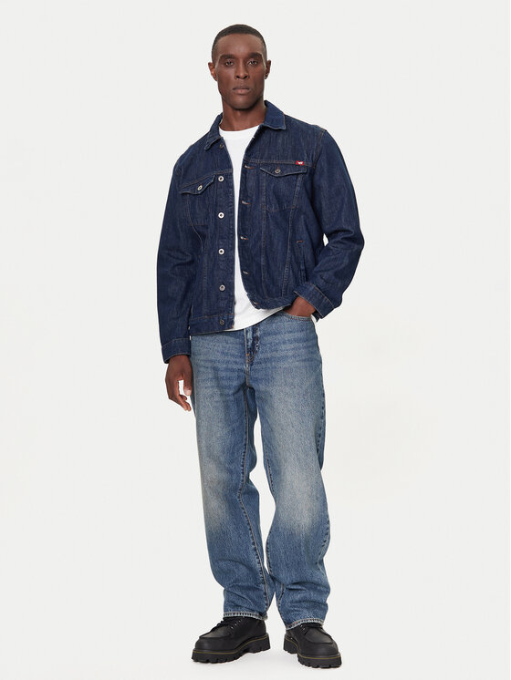 Mustang Mustang Jeansjacke Dallas 1016830 Blau Regular Fit