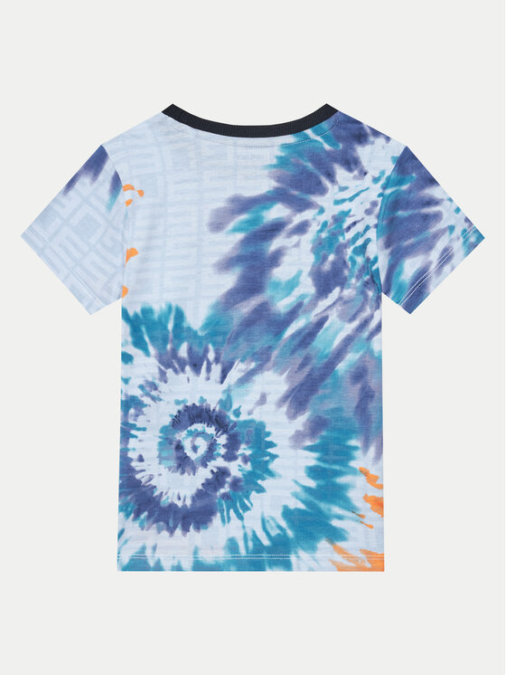 Guess Guess T-Shirt N5GI07 K8HM4 Niebieski Regular Fit