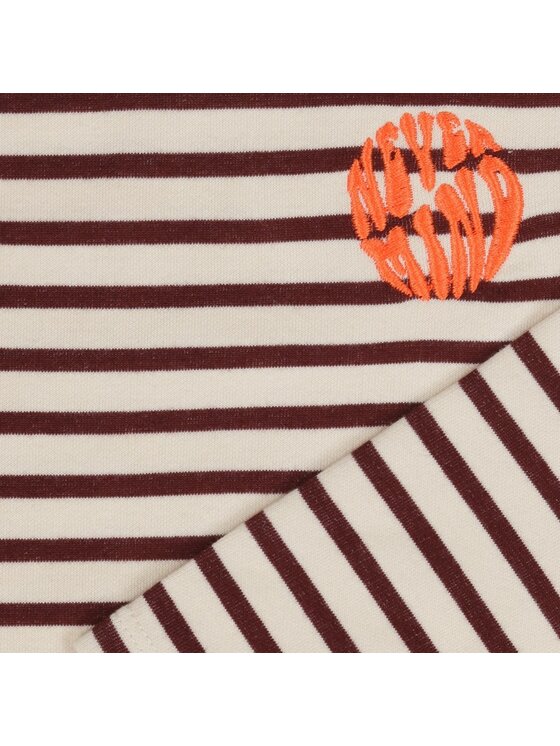 Tumble 'N Dry Tumble 'N Dry T-Shirt 84/22186/16448/3040 Bordowy Regular Fit