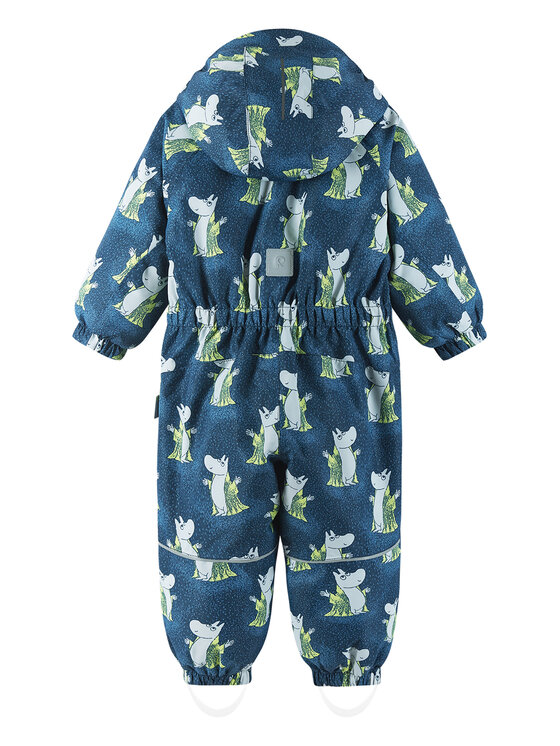 Reima Reima Zimski kombinezon Moomin Lyster 5100011D Tamnoplava Regular Fit