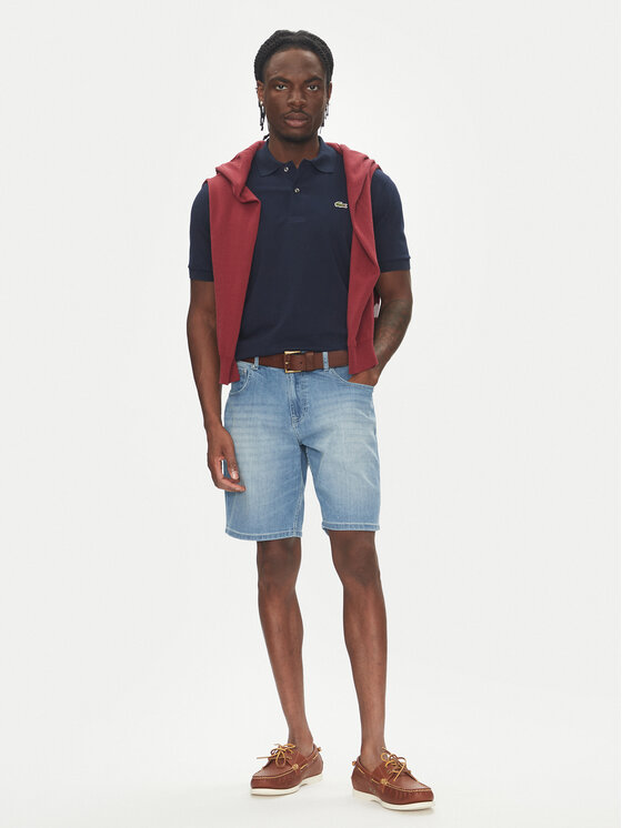 Hechter Paris Hechter Paris Pantaloni scurți de blugi 26655 151362 Albastru Regular Fit