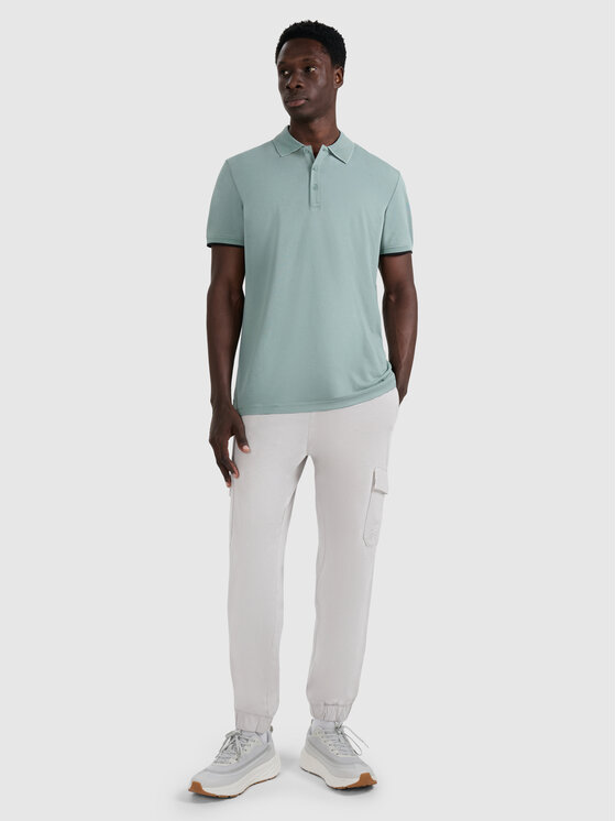 4F 4F Polo MIDSHOP TEXTILE Khaki Regular Fit