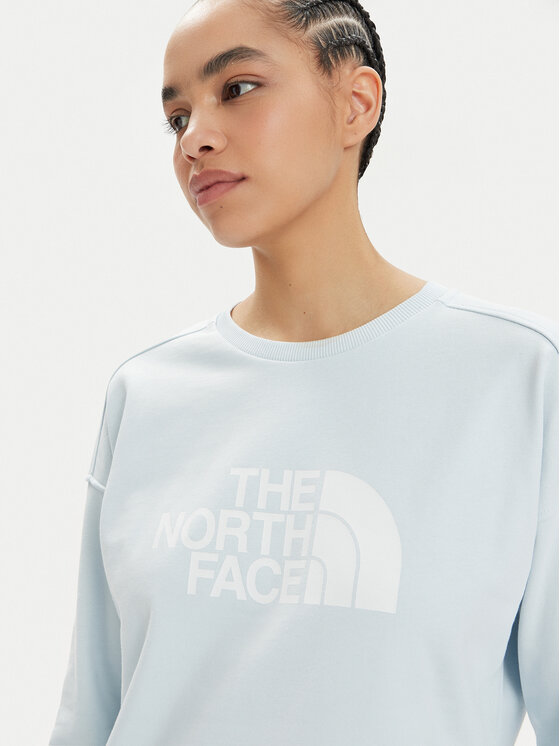 The North Face The North Face Bluză Drew Peak Crew NF0A3S4G Albastru celest Regular Fit