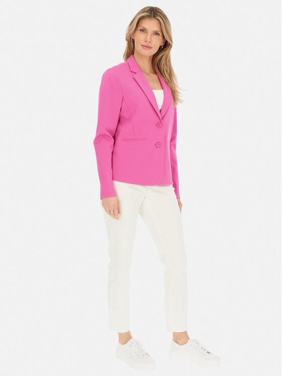 Red Button Red Button Marynarka Blazer Różowy Regular Fit