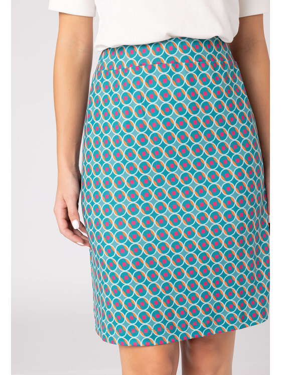 QUIOSQUE QUIOSQUE Sukňa QUIOSQUE 7VD002915 Zelená Regular Fit