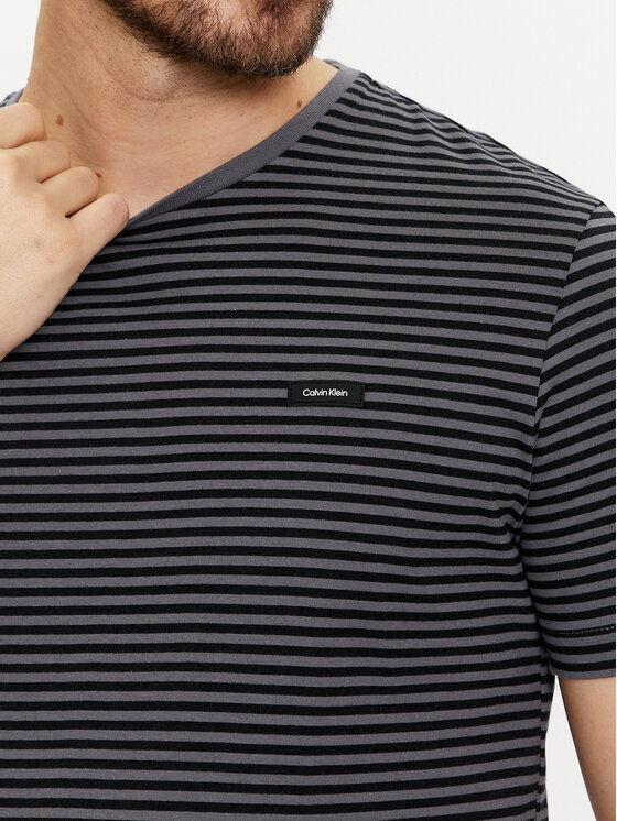 Calvin Klein Calvin Klein Marškinėliai K10K112520 Juoda Regular Fit