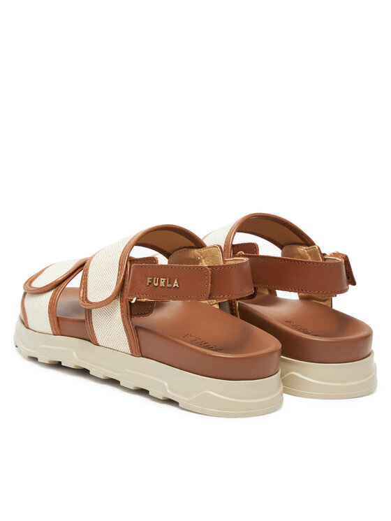 Furla Furla Sandales Sporty Chic YJ53SPC BX3900 3927S Écru