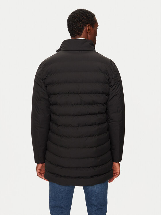 Geox Geox Зимно яке Sile M4628T T3140 F9000 Черен Regular Fit