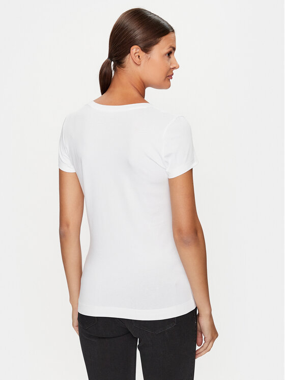 Guess Guess Футболка W3YI36 J1314 Білий Slim Fit