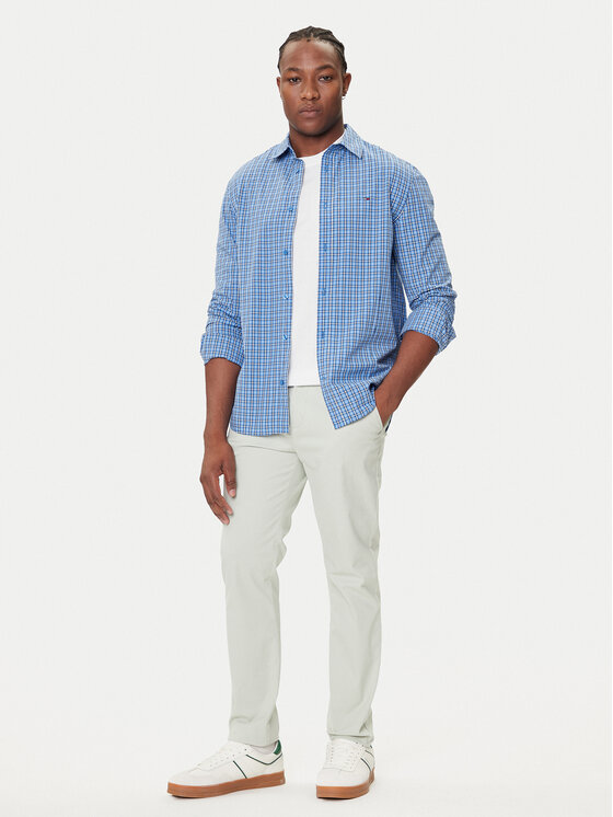 Tommy Jeans Tommy Jeans Chino nohavice Austin DM0DM20282 Zelená Slim Fit