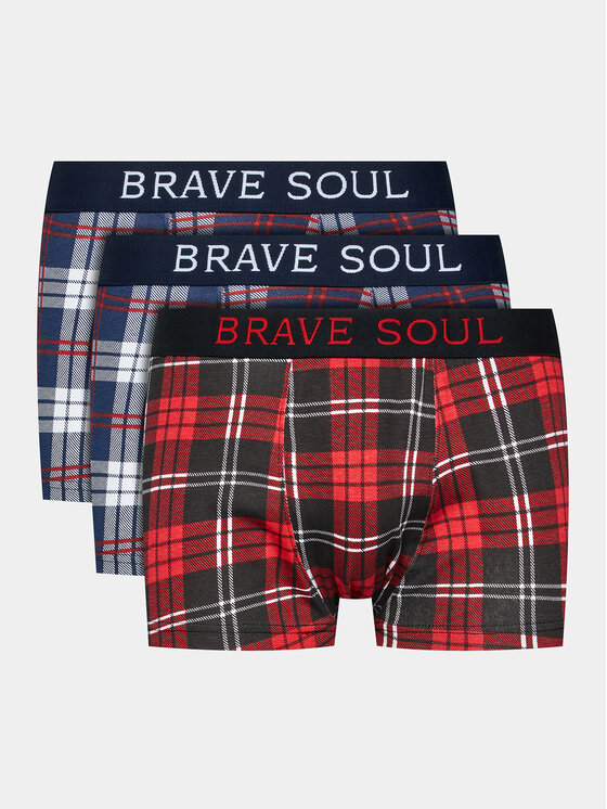 Brave Soul Brave Soul Set di 3 boxer MBX-606ANTHONY Multicolore Regular Fit