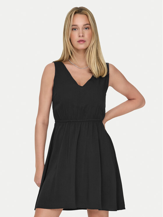 ONLY ONLY Rochie cocktail Nova 15323196 Negru Regular Fit