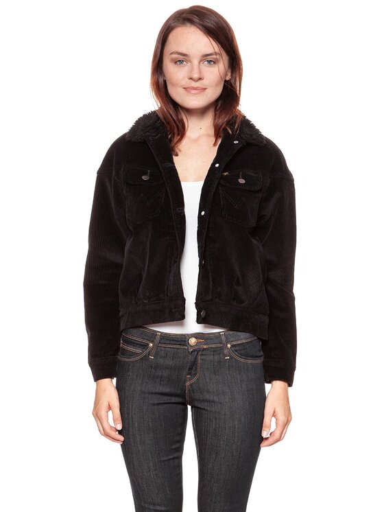Wrangler Wrangler Giacca da donna 80'S WESTERN JACKET Nero Regular Fit