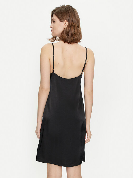 BOSS Boss Naktiniai marškiniai Audrey 50515631 Juoda Regular Fit