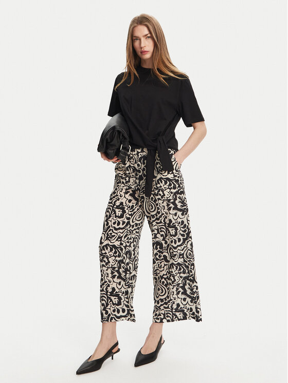 ViCOLO ViCOLO T-särk UD0043 Must Regular Fit