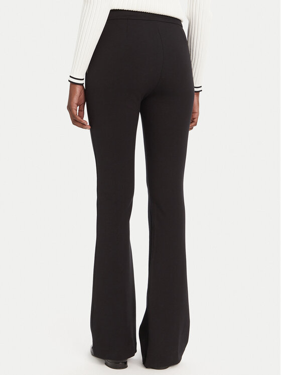 HUGO HUGO Palazzo hlače Nalvasi 50542730 Črna Wide Leg