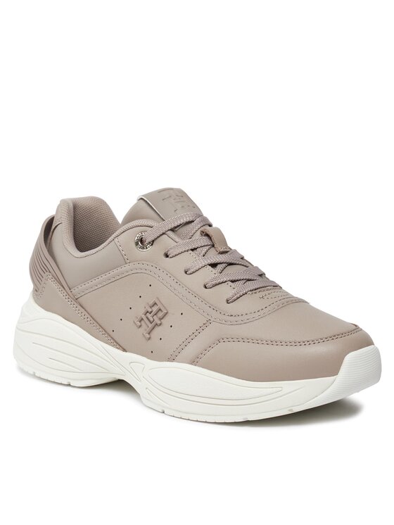 Tommy Hilfiger Tommy Hilfiger Tenisice Tech Heel Runner FW0FW07701 Siva