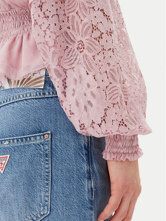 Guess Guess Блузка W5GH0S WE550 Рожевий Regular Fit